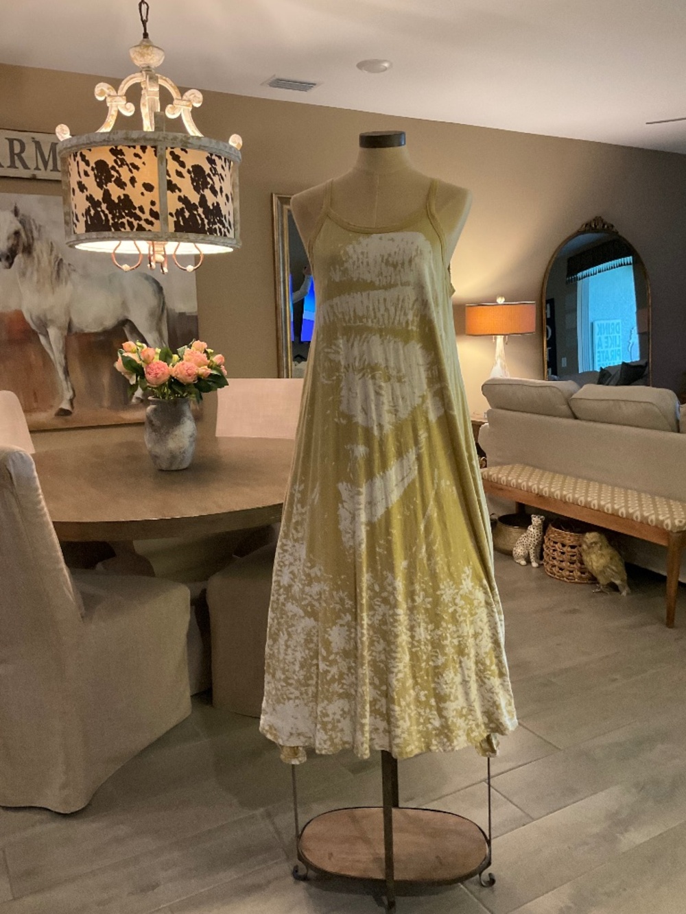 Magic Pearl “Vincent Van Gogh”tank dress